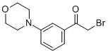2-BROMO-1-(3-MORPHOLIN-4-YL-PHENYL)-ETHANONE,887591-25-5,结构式