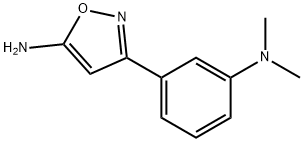 3-(3-DIMETHYLAMINO-PHENYL)-ISOXAZOL-5-YLAMINE|3-(3-(二甲基氨基)苯基)异恶唑-5-胺