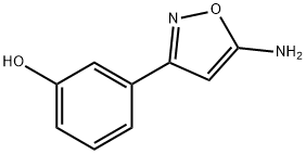 3-(5-AMINO-ISOXAZOL-3-YL)-PHENOL Structure