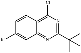 퀴나졸린,7-브로모-4-클로로-2-(1,1-디메틸에틸)-