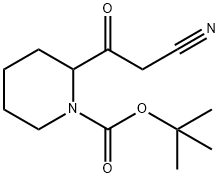 2-(2-CYANO-ACETYL)-PIPERIDINE-1-CARBOXYLICACIDTERT-부틸에스테르