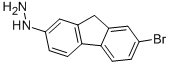 (7-BROMOFLUOREN-2-YL)-HYDRAZINE Structure