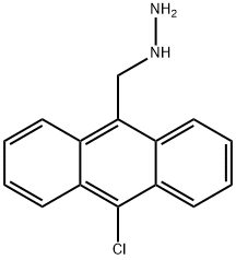 (10-CHLORO-ANTHRACEN-9-YLMETHYL)-HYDRAZINE 化学構造式