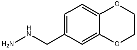 (2,3-DIHYDRO-1,4-BENZODIOXIN-6-YLMETHYL)-HYDRAZINE Struktur