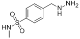 (4-methylsulfamyl-benzyl)hydrazine Struktur