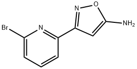 3-(6-BROMO-PYRIDIN-2-YL)-ISOXAZOL-5-YLAMINE|