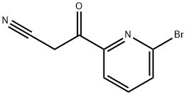 3-(6-BROMO-PYRIDIN-2-YL)-3-OXO-PROPIONITRILE,887595-07-5,结构式