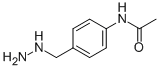 N-[4-(HYDRAZINYLMETHYL)PHENYL]ACETAMIDE Structure