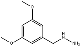 3,5-DIMETHOXY-BENZYL-HYDRAZINE 结构式