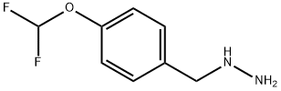 [4-(DIFLUOROMETHOXY)BENZYL]HYDRAZINE HYDROCHLORIDE Struktur