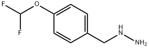 [4-(DIFLUOROMETHOXY)BENZYL]HYDRAZINE HYDROCHLORIDE Structure