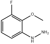 3-FLUORO-2-METHOXY-PHENYL-HYDRAZINE,887596-87-4,结构式