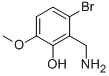 2-BROMO-5-METHOXY-6-HYDROXYBENZYLAMINE,887596-91-0,结构式