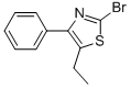2-BROMO-5-ETHYL-4-PHENYLTHIAZOLE Structure