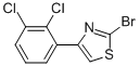 2-BROMO-4-(2,3-DICHLOROPHENYL)THIAZOLE,887625-82-3,结构式