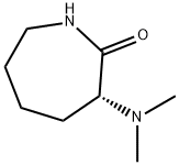 D(+)-ALPHA-DIMETHYLAMINO-EPSILON-CAPRO LACTAM) Structure