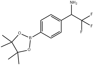 2,2,2-trifluoro-1-(4-(4,4,5,5-tetraMethyl-1,3,2-dioxaborolan-2-yl)phenyl)ethanol Structure