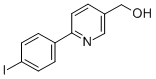[6-(4-IODOPHENYL)PYRIDIN-3-YL]METHANOL Struktur