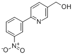 [6-(3-NITROPHENYL)PYRIDIN-3-YL]METHANOL Struktur