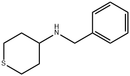 4-(苄氨基)四氢噻喃, 887978-08-7, 结构式