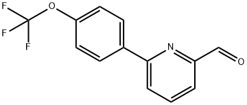6-[4-(TrifluoroMethoxy)phenyl]-2-pyridinecarbaldehyde|6-[4-(三氟甲氧基)苯基]-2-吡啶甲醛