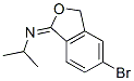 2-Propanamine,  N-(5-bromo-1(3H)-isobenzofuranylidene)-,888030-82-8,结构式