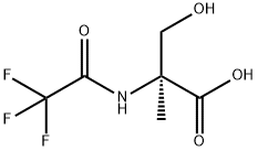 Serine,  2-methyl-N-(trifluoroacetyl)-  (9CI) Structure
