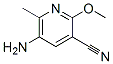 3-Pyridinecarbonitrile,  5-amino-2-methoxy-6-methyl- Structure