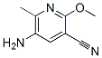 3-Pyridinecarbonitrile,  5-amino-2-methoxy-6-methyl- 结构式