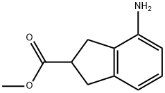 4-氨基茚满-2-甲酸甲酯, 888327-28-4, 结构式