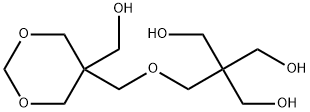 2-(ヒドロキシメチル)-2-[[[5-(ヒドロキシメチル)-1,3-ジオキサン-5-イル]メトキシ]メチル]-1,3-プロパンジオール 化学構造式