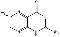 4(1H)-Pteridinone,2-amino-6,7-dihydro-6-methyl-,(S)-(9CI) Structure