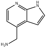 1H-Pyrrolo[2,3-b]pyridine-4-methanamine Struktur