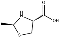 4-Thiazolidinecarboxylicacid,2-methyl-,(2S,4R)-(9CI),88855-02-1,结构式