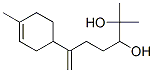 2-Methyl-6-(4-methyl-3-cyclohexen-1-yl)-6-heptene-2,3-diol Structure