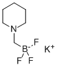 (1-哌啶基甲基)三氟硼酸钾,888711-54-4,结构式