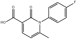 1-(4-fluorophenyl)-6-Methyl-2-oxo-1,2-dihydropyridine-3-carboxylic acid Structure