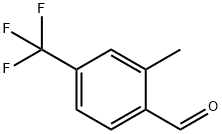 2-Methyl-4-(trifluoromethyl)benzaldehyde 化学構造式