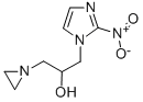 1-(2-nitro-1-imidazolyl)-3-aziridino-2-propanol Structure