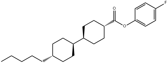 TRANS,TRANS-4-FLUOROPHENYL 4''-PENTYLBICYCLOHEXYL-4-CARBOXYLATE|反-4-(反-4-戊基环己基)-1-环己甲酸4-氟苯酯
