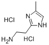 2-(4-METHYL-1H-IMIDAZOL-2-YL)-ETHYLAMINE DIHYDROCHLORIDE Structure