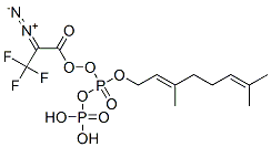 88887-99-4 2-diazo-3-trifluoropropionyloxy geranyl pyrophosphate