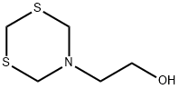2-(1,3,5-Dithiazinan-5-yl)ethanol Structure