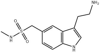 3-(2-Aminoethyl)-N-methyl-1H-indole-5-methanesulfonamide Struktur