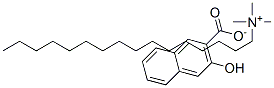 (N-十六烷基)三甲基铵(3-羟基-2-萘甲酸)盐,88928-18-1,结构式