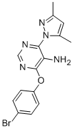 889299-31-4 5-PYRIMIDINAMINE, 4-(4-BROMOPHENOXY)-6-(3,5-DIMETHYL-1H-PYRAZOL-1-YL)-