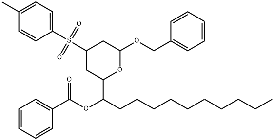 88948-57-6 2H-Pyran-2-Methanol,a-decyltetrahydro-4-[(4-Methylphenyl)sulfonyl]-6-(phenylMethoxy)-,benzoate