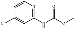 METHYL 4-CHLOROPYRIDIN-2-YLCARBAMATE 97 Structure