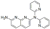 1,8-Naphthyridine-2,7-diamine,  N,N-di-2-pyridinyl-  (9CI) Struktur