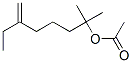 2-methyl-6-methylene-2-octyl acetate 结构式